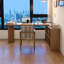 Bureau simple en bois massif avec armoire de rangement Simple L-930786370