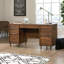 Applebaum Solid Wood Base Executive Desk
