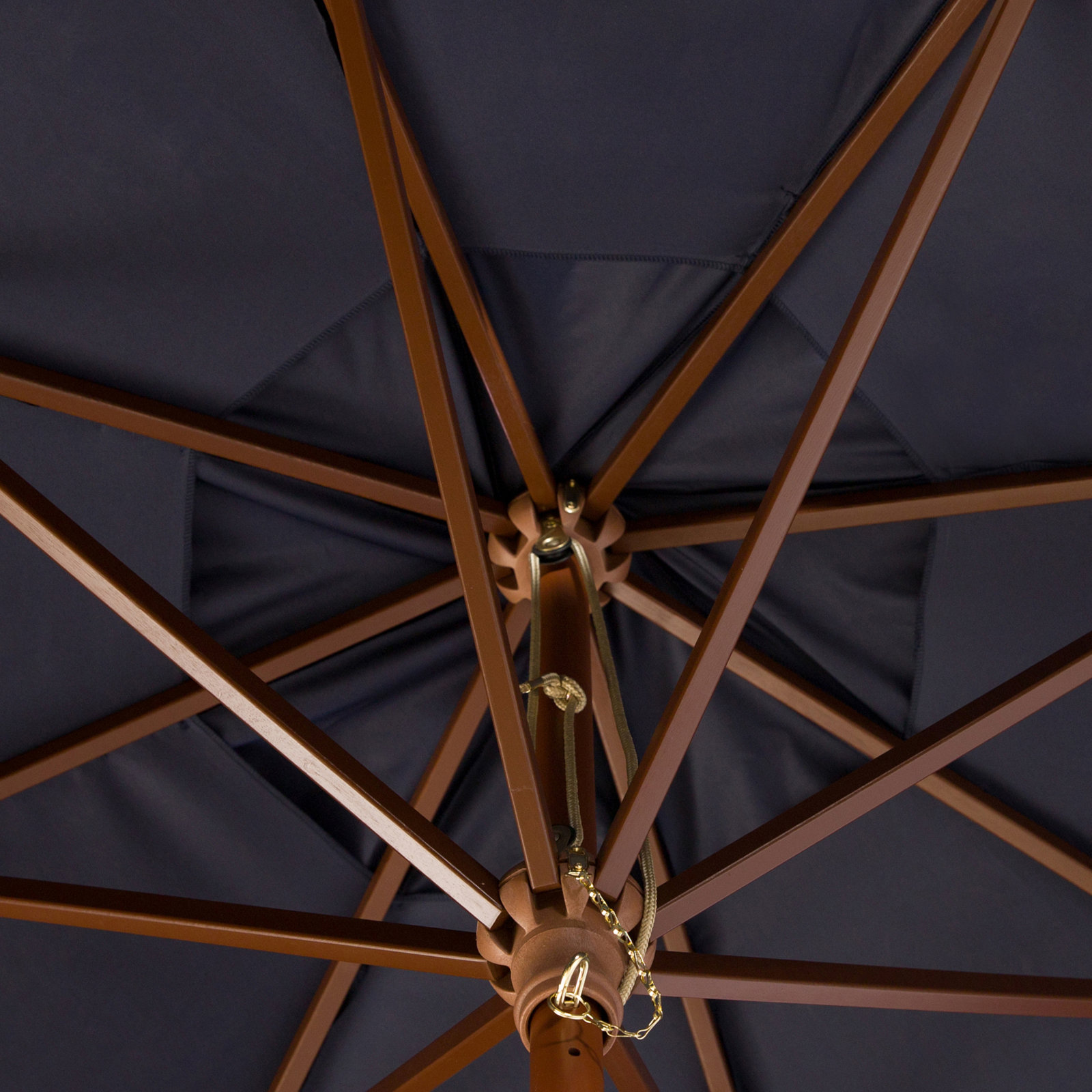 Ellarose 130'' Outdoor Umbrella, Navy