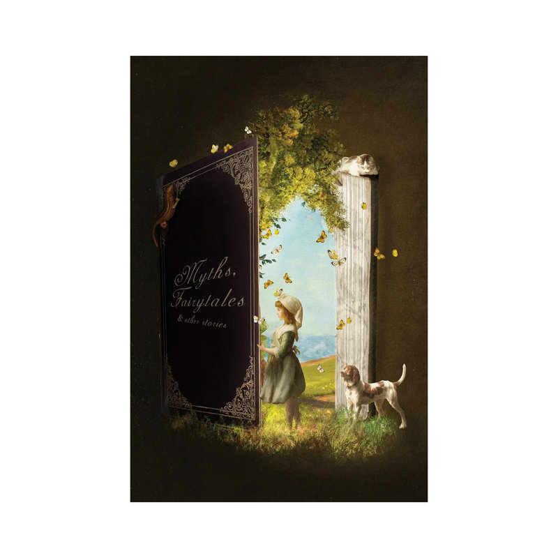 A Fairytale Adventure by Diogo Verissimo - Wrapped Canvas Painting, 18" H x 12" W x 1.5" D