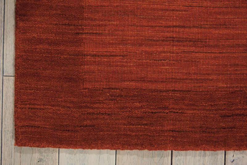 Ripple Wool Area Rug in Barn, Rectangle 5'6" x 7'5"