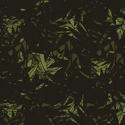 Bamboo Shadows Seamless Pattern by IntergalacticDesignStudio - No Frame Art Prints on Canvas