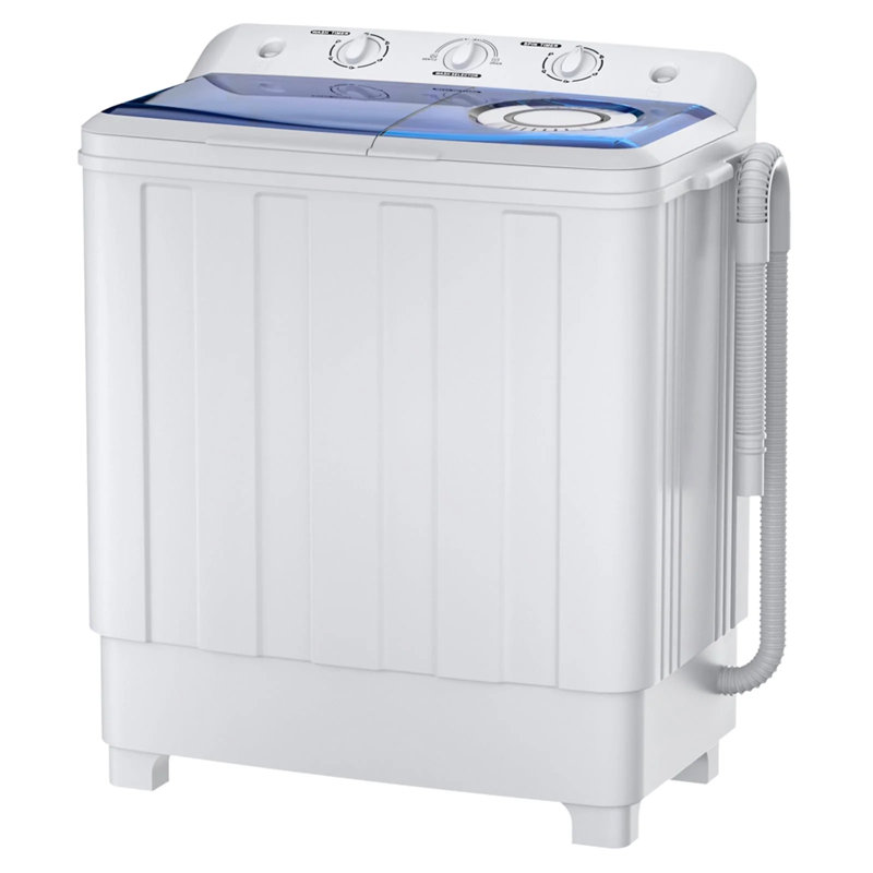 Laveuse portative compacte Auertech avec réservoir simple 28 lb avec pompe de vidange