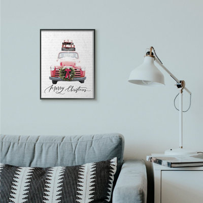 «Merry Christmas Red Truck», impression