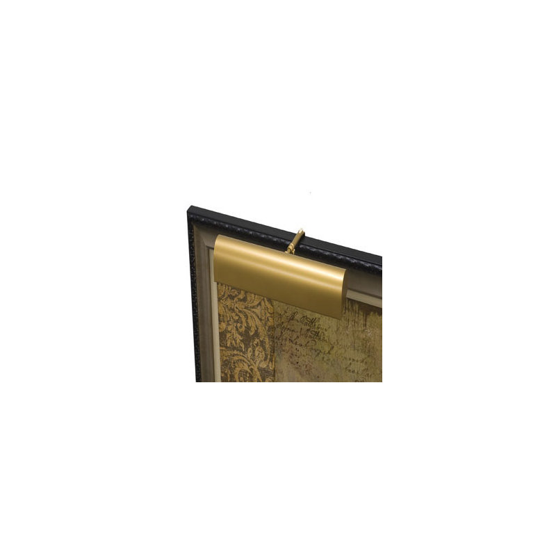 Dimmable Frame Mounted Picture Light, 2.25" H x 18" W x 7" D, Gold, 25B10 or 40B10