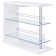 Kwesi Rectangular 2-shelf Bar Unit - Only Bar Included