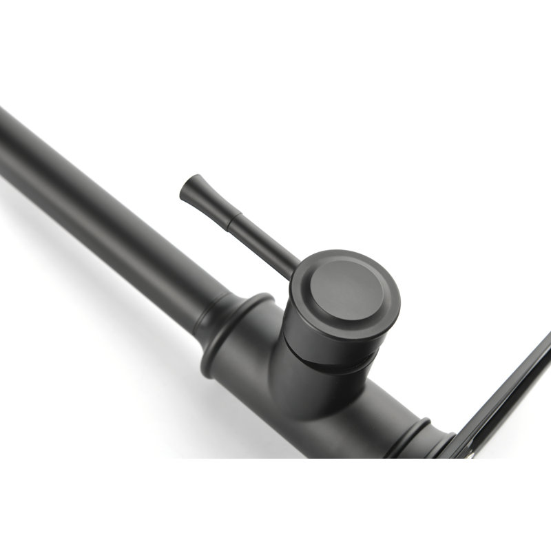 Single Handle High Arc Pull Out Kitchen Faucet,Single Level Stainless Steel Kitchen Sink Faucets With Pull Down Sprayer