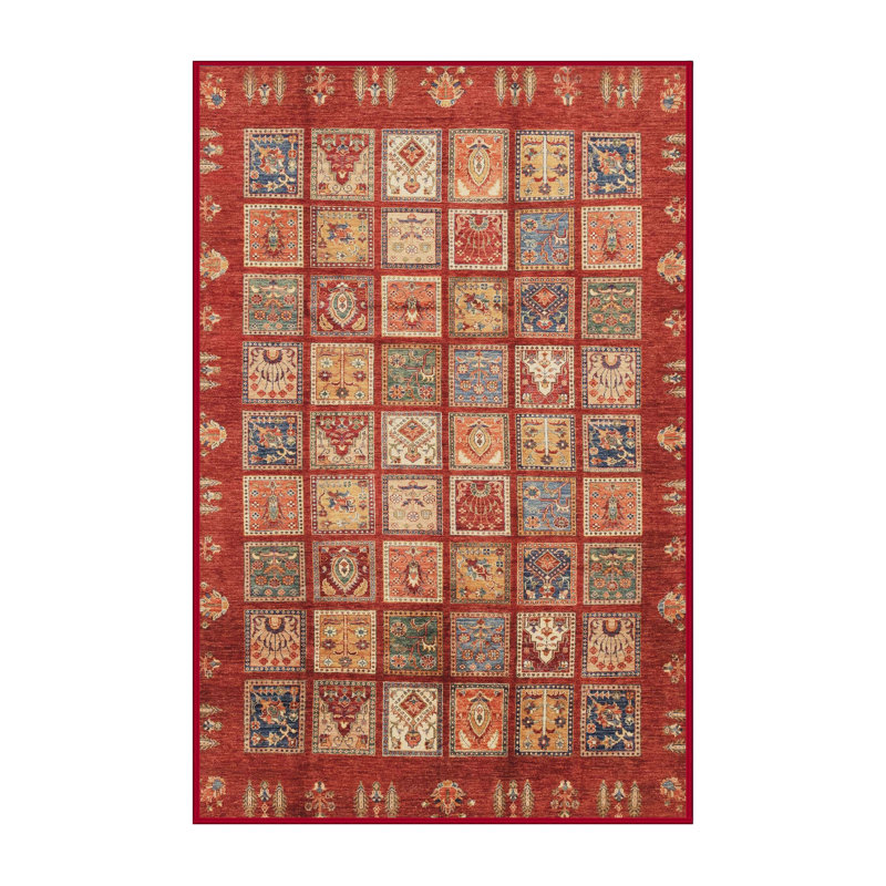 Tapis abstrait moderne 3725, Rectangle 5 pi x 8 pi