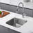 Undermount Stainless Steel Single Bowl Kitchen Sink-111566795