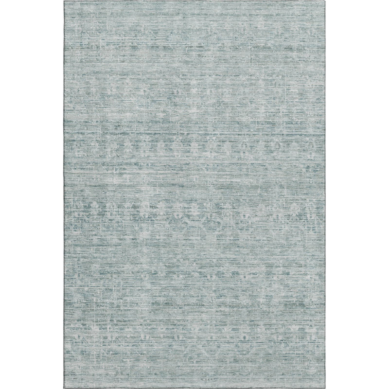 Premium Machine Washable Lubbers AMF1746 Stripe Rug, Rectangle 10' x 14'
