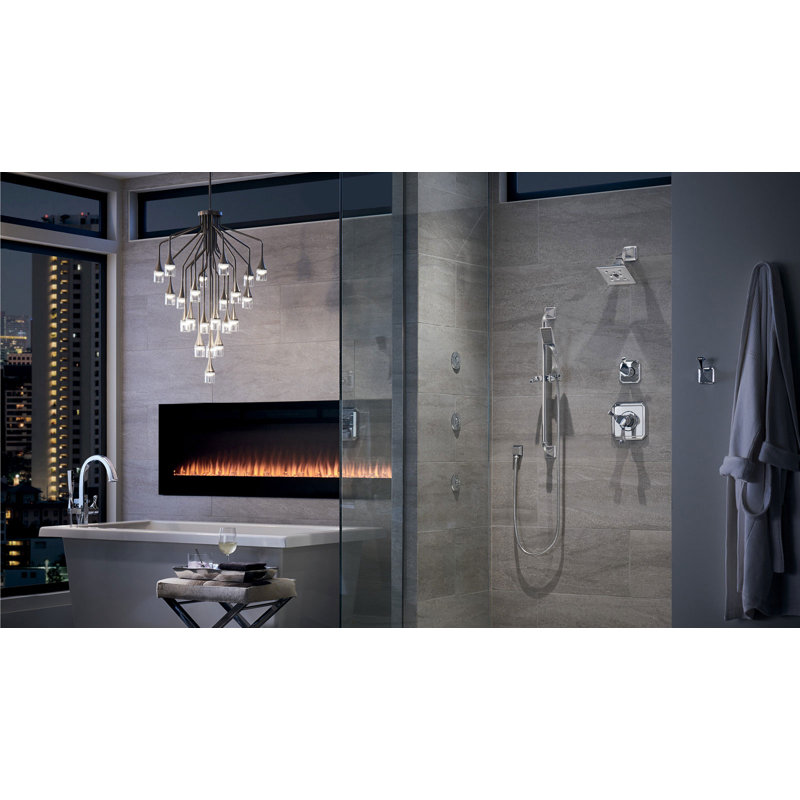 Virage® Raincan Showerhead with H2OKinetic® Technology, Polished Nickel