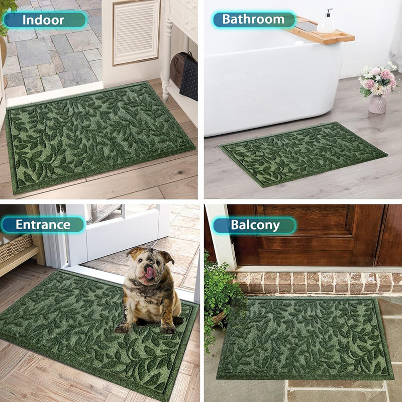 Paillassons d'entrée pour l'intérieur et l'extérieur