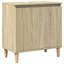 Saajan 58cm Single Bathroom Vanity Base Only-398462022