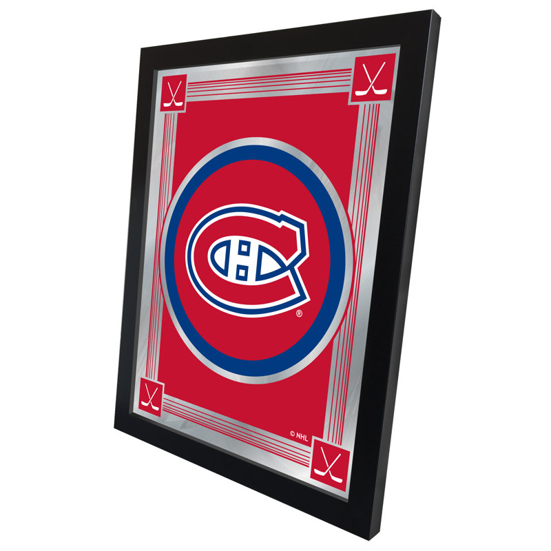 « logo mirror », impression encadrée NHL, Montreal Canadiens