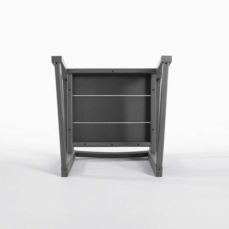 Fauteuils d'extérieur et de jardin en PEHD avec chaises de style moderniste