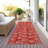 Washable Geometric Indoor / Outdoor Rug-566355057