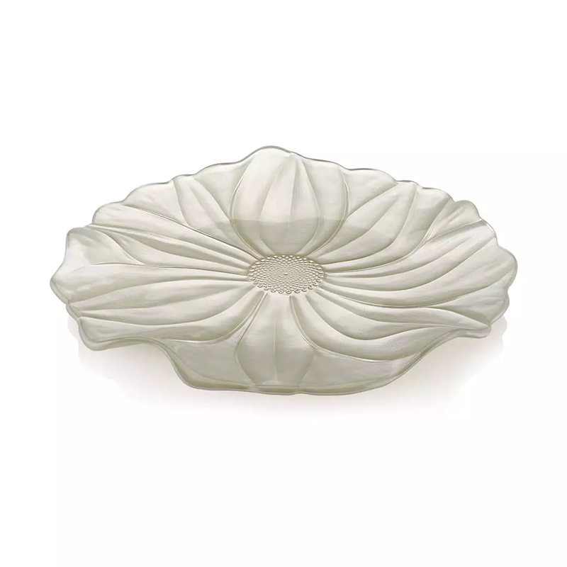 Magnolia Platter Cm. 37, Pearly Ivory