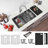Versa Stylish Undermount 32" Stainless Steel 16G Double-bowl Kitchen Sink Built-in Accessories-102759463