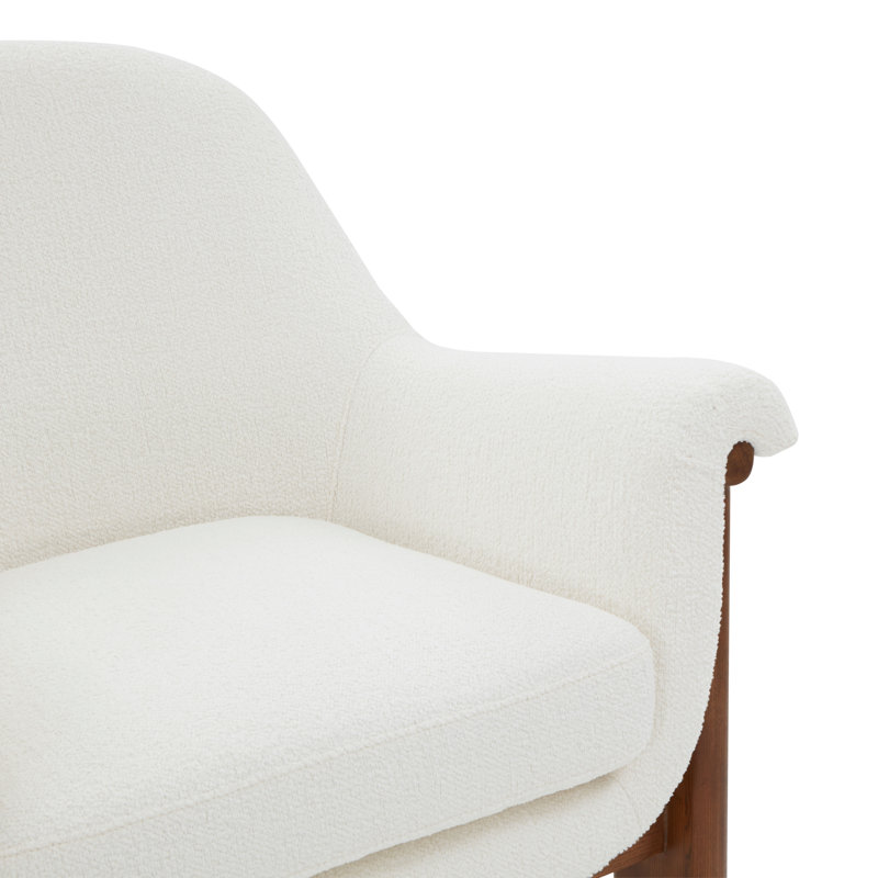 Fauteuil d'appoint Sylvana Boucle