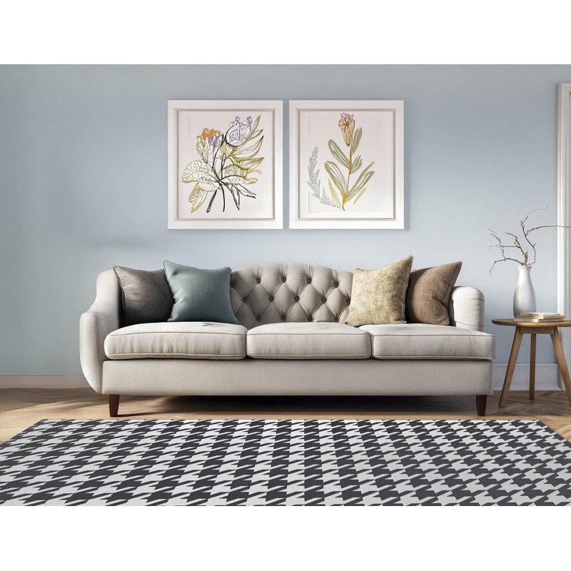 Tapis d'intérieur antidérapant Envoyer dans les chiens, Rectangulaire 3 pi x 5 pi