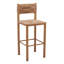Ensemble de 2 tabourets de bar d'extérieur modernes-1827721060