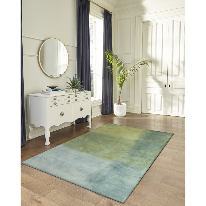 Mullican Wool Abstract Indoor Rug, Rectangle 5' x 7'6"