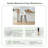 Modern 360Â° Rotatable PU Upholstered Bar Stool Set of 2 with Metal Legs-207320031