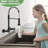 Double-Handle 2-Hole Wall-Mount Pre-Rinse Bridge Kitchen Faucet-125077424