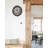 QXM609NRH Pendulum Melodies Clock, Brown
