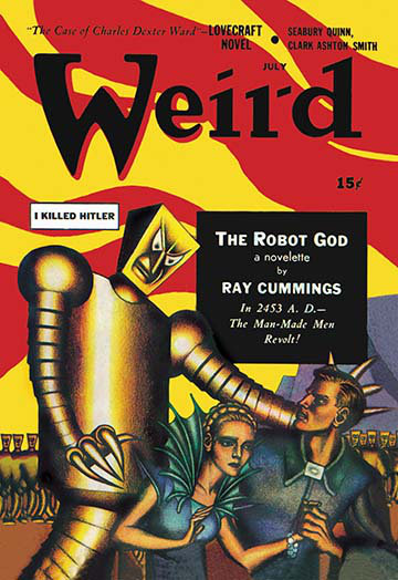Magazine étrange : revolt rétro à l’homme, H 66 po x l 44 po x P 1,5 po