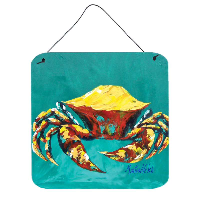 Décoration murale crab tunnel crabe