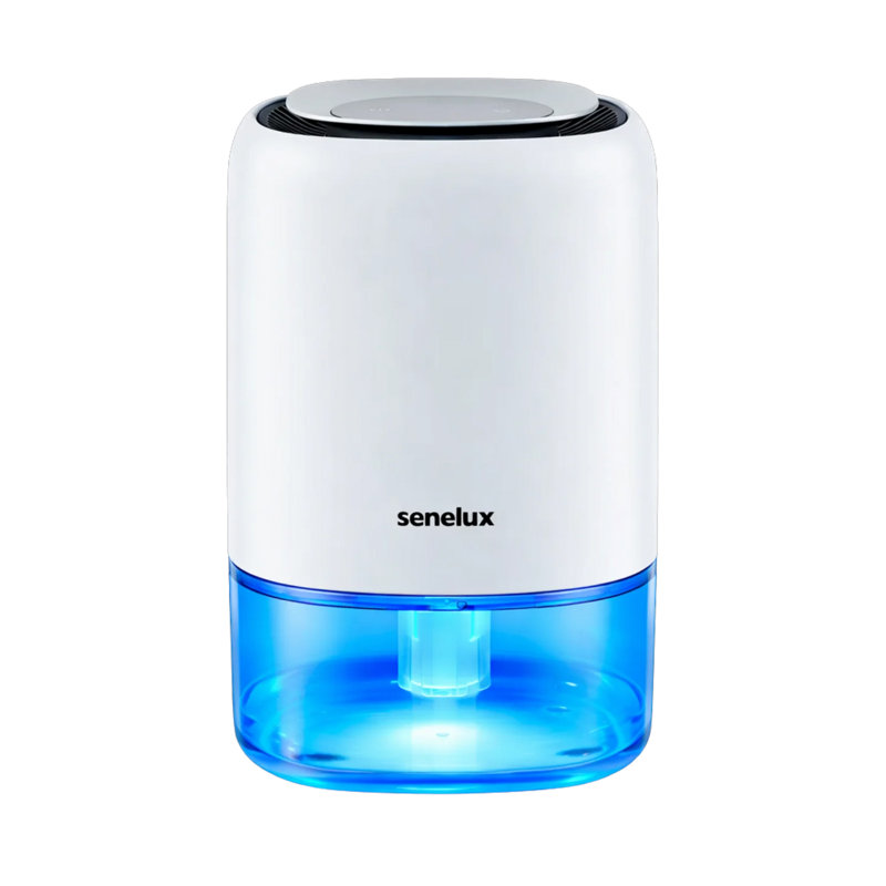 Senelux Q4 1.1 Litre per day Dehumidifier with 7 Colour Changing LED Lights