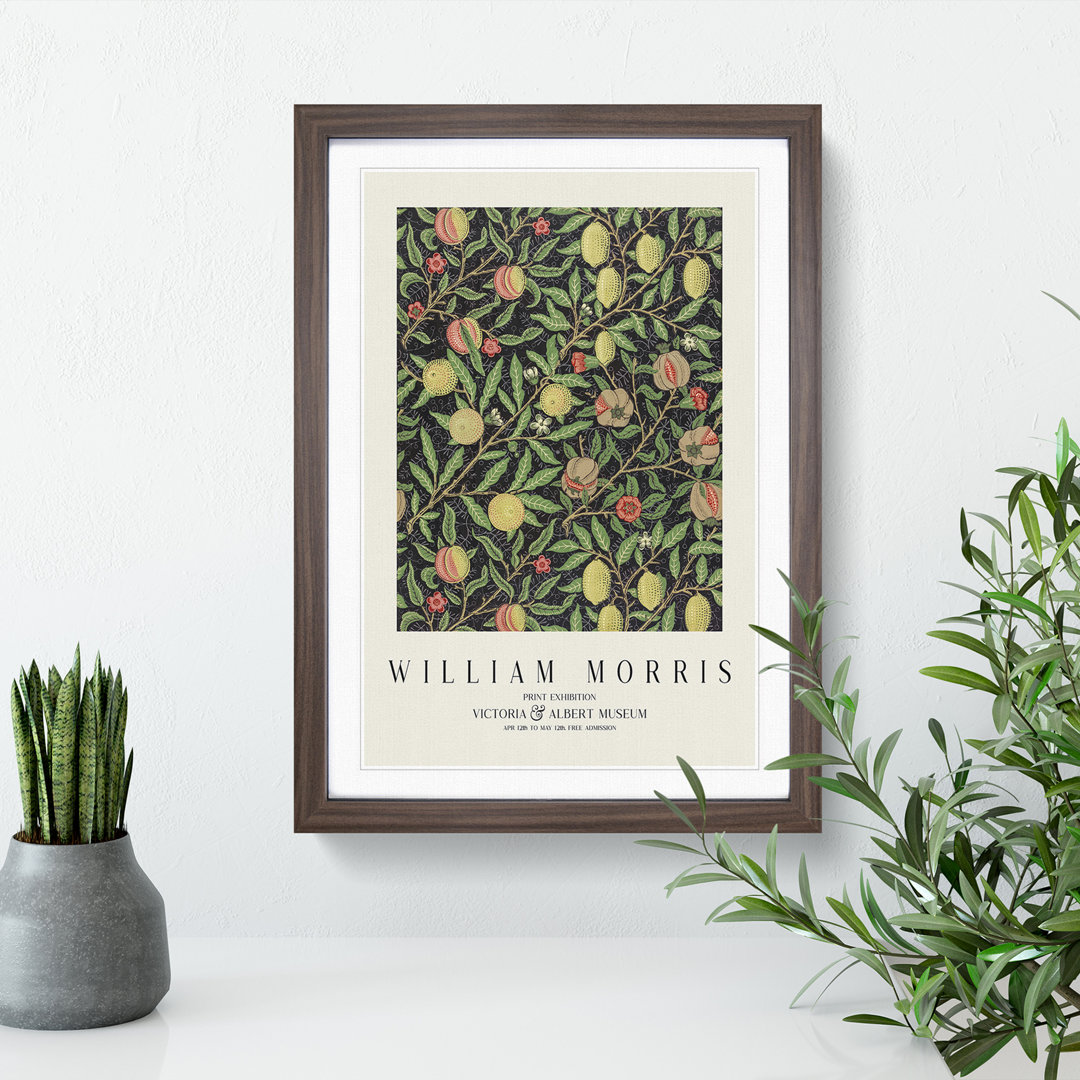 Fruit by William Morris - Single Picture Frame Print
