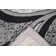Tapis gris Nidia