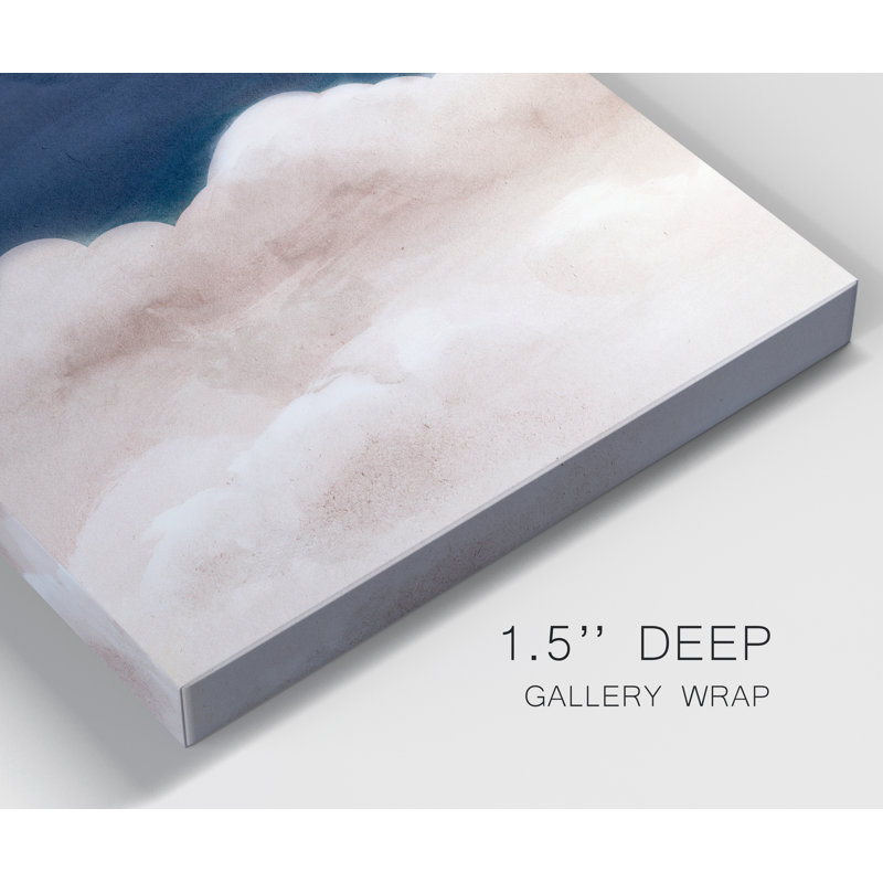 « cloudy night iii »-impression sur toile, H 24 po x l 24 po x 1,5 po