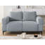 2-seater Sofa With Cardea In Soft Textured Fabric And High Seating Comfort-364685019