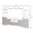 Greylin Four-Piece Storage Credenza-1478555851