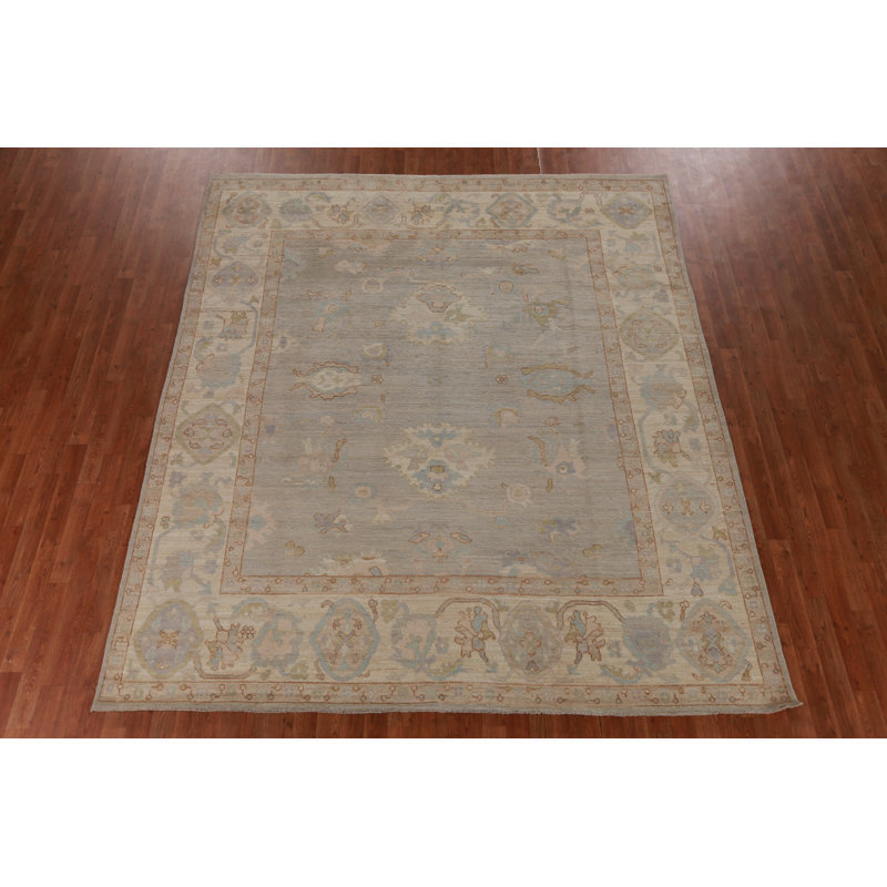 Vegetable Dye Oushak Turkish Area Rug 8x10