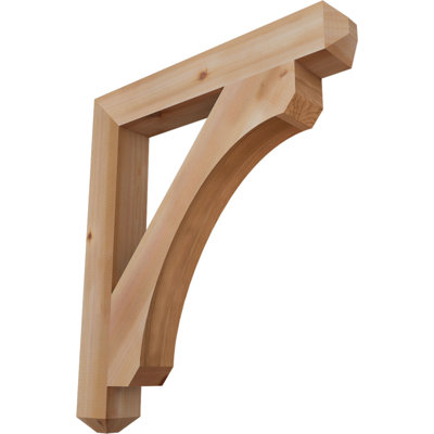 H Support en bois / corbeau