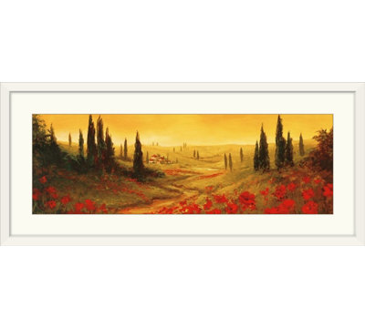 Panneau Toscano II par Art Fronckowiak - impression panoramique
