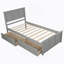 Lit plateforme avec rangement-1470812509