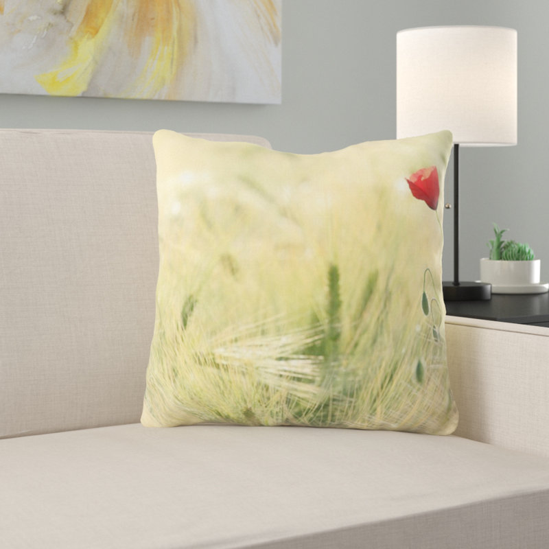 Poppy Throw Pillow