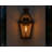 Bourbon Street Style 19” Standard Bracket Electric Copper Lantern with Tempered Glass-2069153228