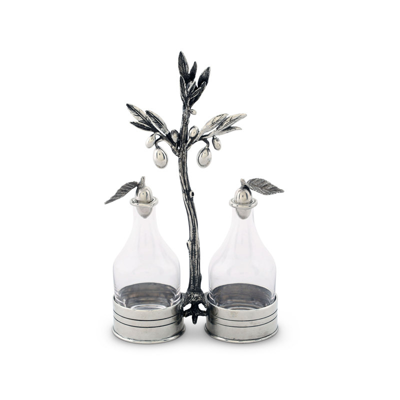 Olive Grove Oil & Vinegar Cruet Set