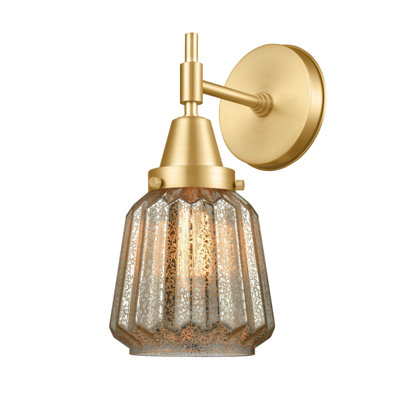 Caggiano Steel Armed Sconce