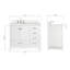 Ensemble de meuble-lavabo simple 43 po Cambridge-1866269057