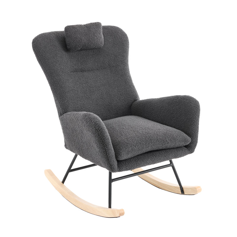 Gauthier Rocking Chair, Grey