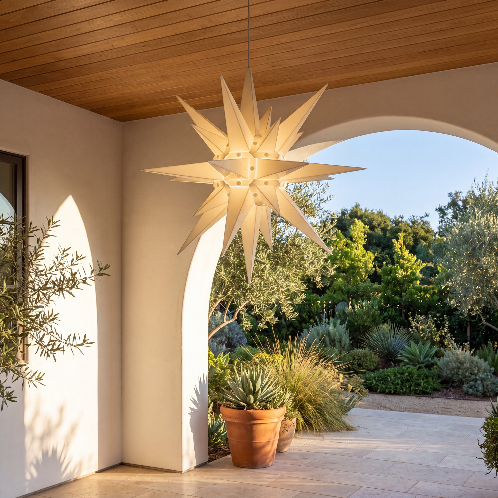 18" LED Lighted Moravian Star