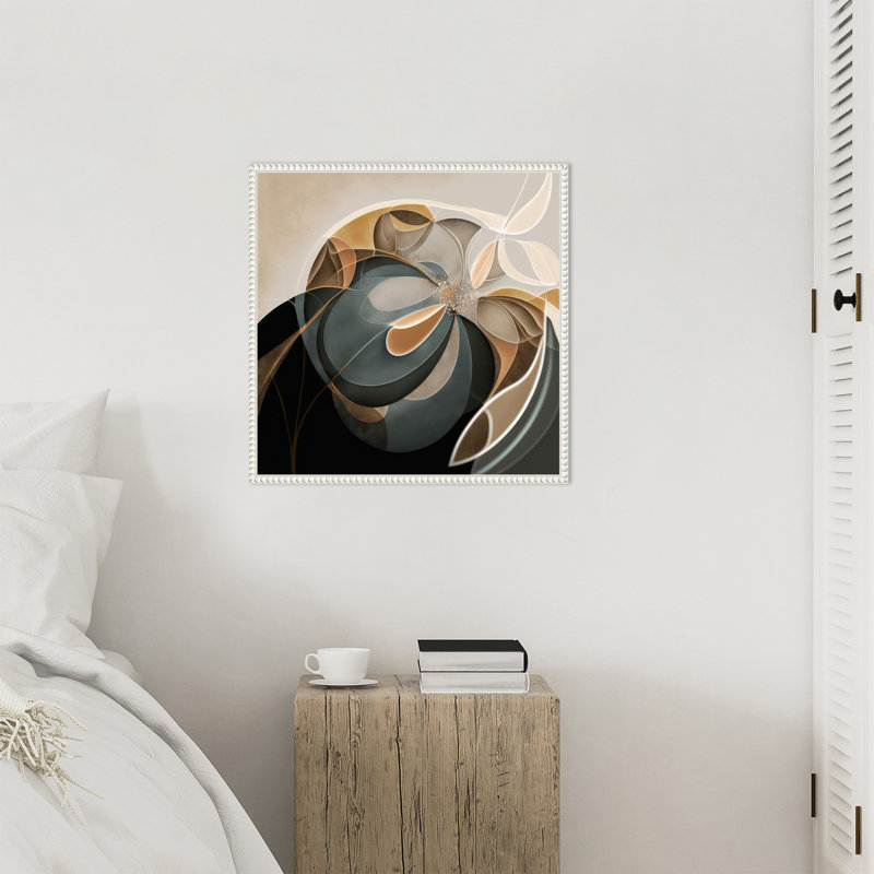 «Fractal Elegance» par Bella Eve, impression sur toile encadrée, H 22 po x l 22 po