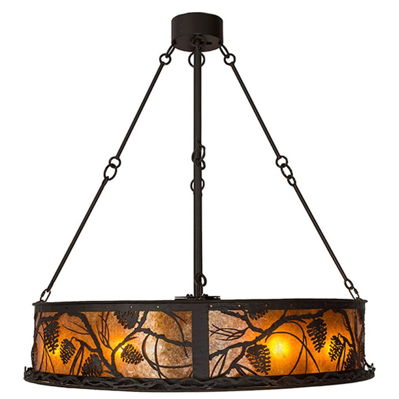 Whispering Pines Outdoor Downrod Ceiling Fan